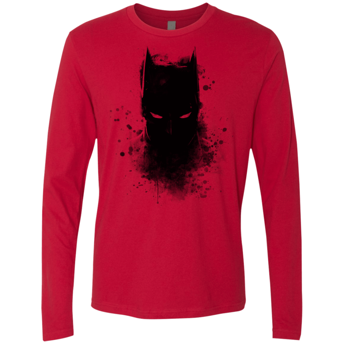 T-Shirts Red / S Ink Shadow Men's Premium Long Sleeve