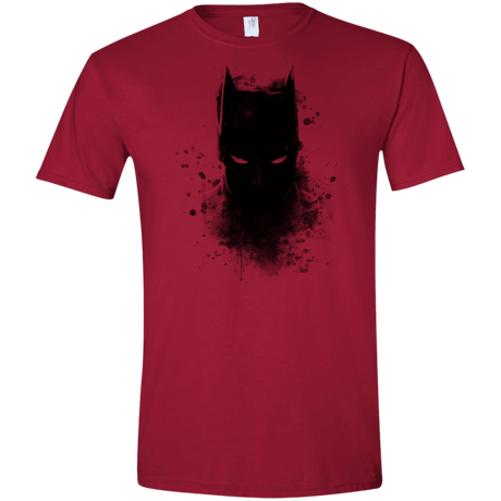 T-Shirts Cardinal Red / S Ink Shadow Men's Semi-Fitted Softstyle