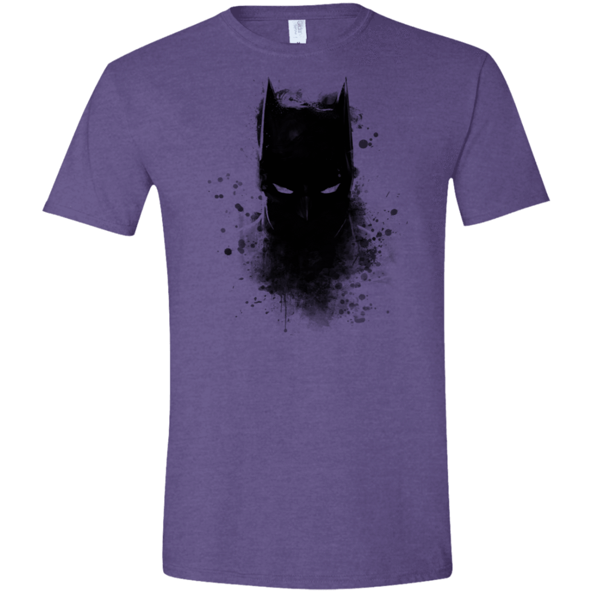 T-Shirts Heather Purple / S Ink Shadow Men's Semi-Fitted Softstyle