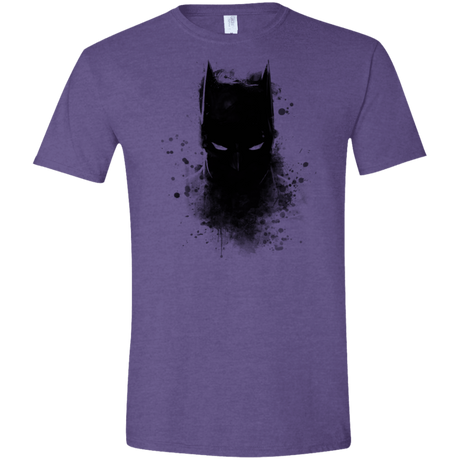 T-Shirts Heather Purple / S Ink Shadow Men's Semi-Fitted Softstyle
