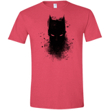 T-Shirts Heather Red / S Ink Shadow Men's Semi-Fitted Softstyle