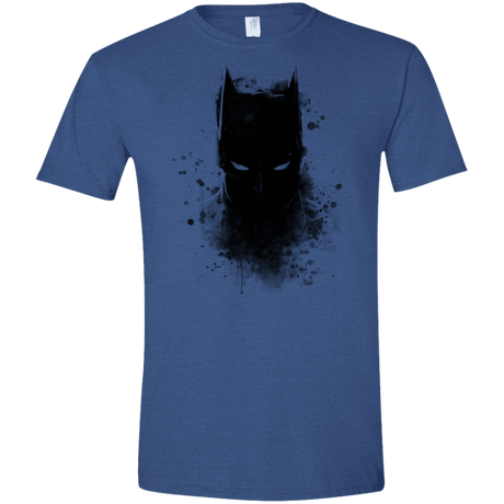 T-Shirts Heather Royal / X-Small Ink Shadow Men's Semi-Fitted Softstyle