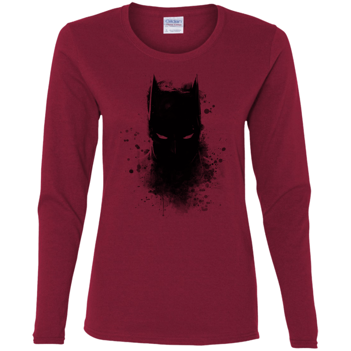 T-Shirts Cardinal / S Ink Shadow Women's Long Sleeve T-Shirt