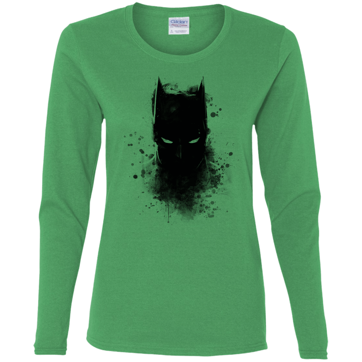 T-Shirts Irish Green / S Ink Shadow Women's Long Sleeve T-Shirt