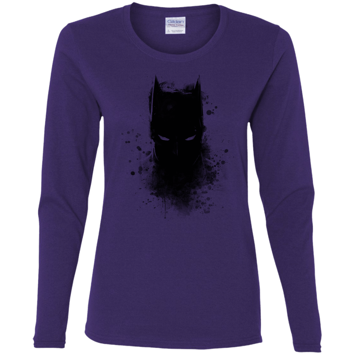 T-Shirts Purple / S Ink Shadow Women's Long Sleeve T-Shirt