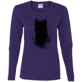 T-Shirts Purple / S Ink Shadow Women's Long Sleeve T-Shirt