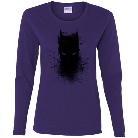 T-Shirts Purple / S Ink Shadow Women's Long Sleeve T-Shirt