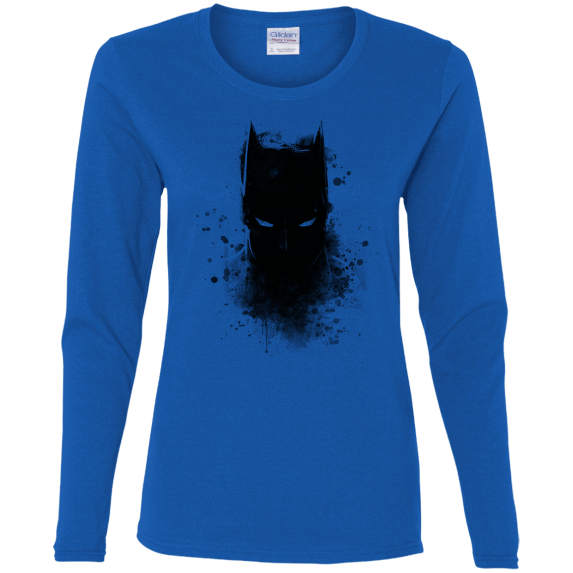 T-Shirts Royal / S Ink Shadow Women's Long Sleeve T-Shirt