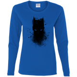 T-Shirts Royal / S Ink Shadow Women's Long Sleeve T-Shirt