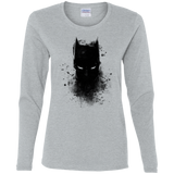 T-Shirts Sport Grey / S Ink Shadow Women's Long Sleeve T-Shirt