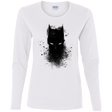 T-Shirts White / S Ink Shadow Women's Long Sleeve T-Shirt