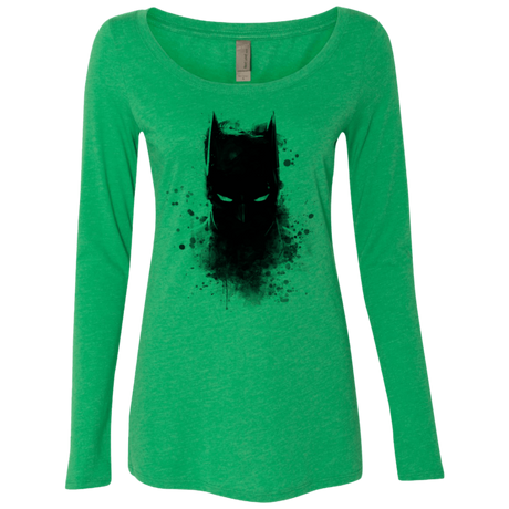 T-Shirts Envy / S Ink Shadow Women's Triblend Long Sleeve Shirt