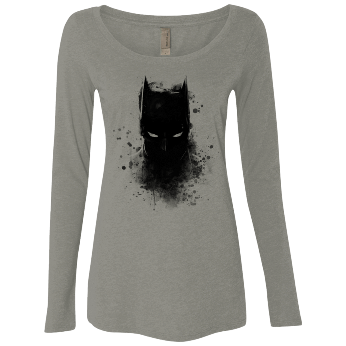 T-Shirts Venetian Grey / S Ink Shadow Women's Triblend Long Sleeve Shirt