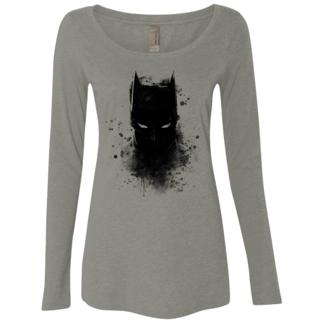 T-Shirts Venetian Grey / S Ink Shadow Women's Triblend Long Sleeve Shirt