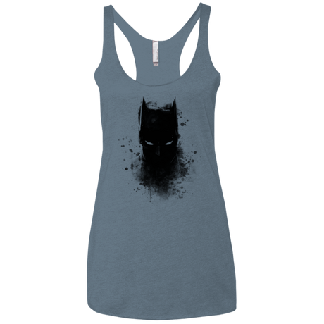 T-Shirts Indigo / X-Small Ink Shadow Women's Triblend Racerback Tank