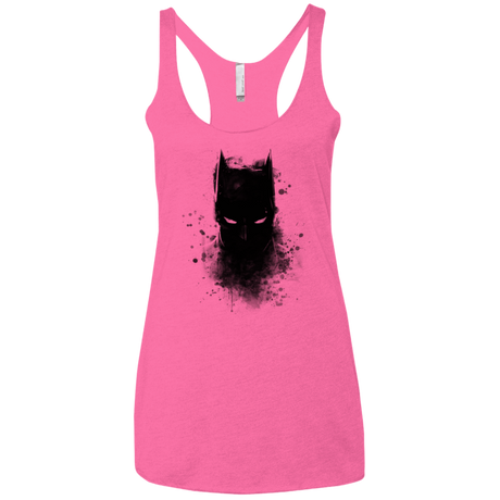 T-Shirts Vintage Pink / X-Small Ink Shadow Women's Triblend Racerback Tank