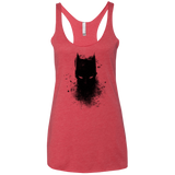 T-Shirts Vintage Red / X-Small Ink Shadow Women's Triblend Racerback Tank