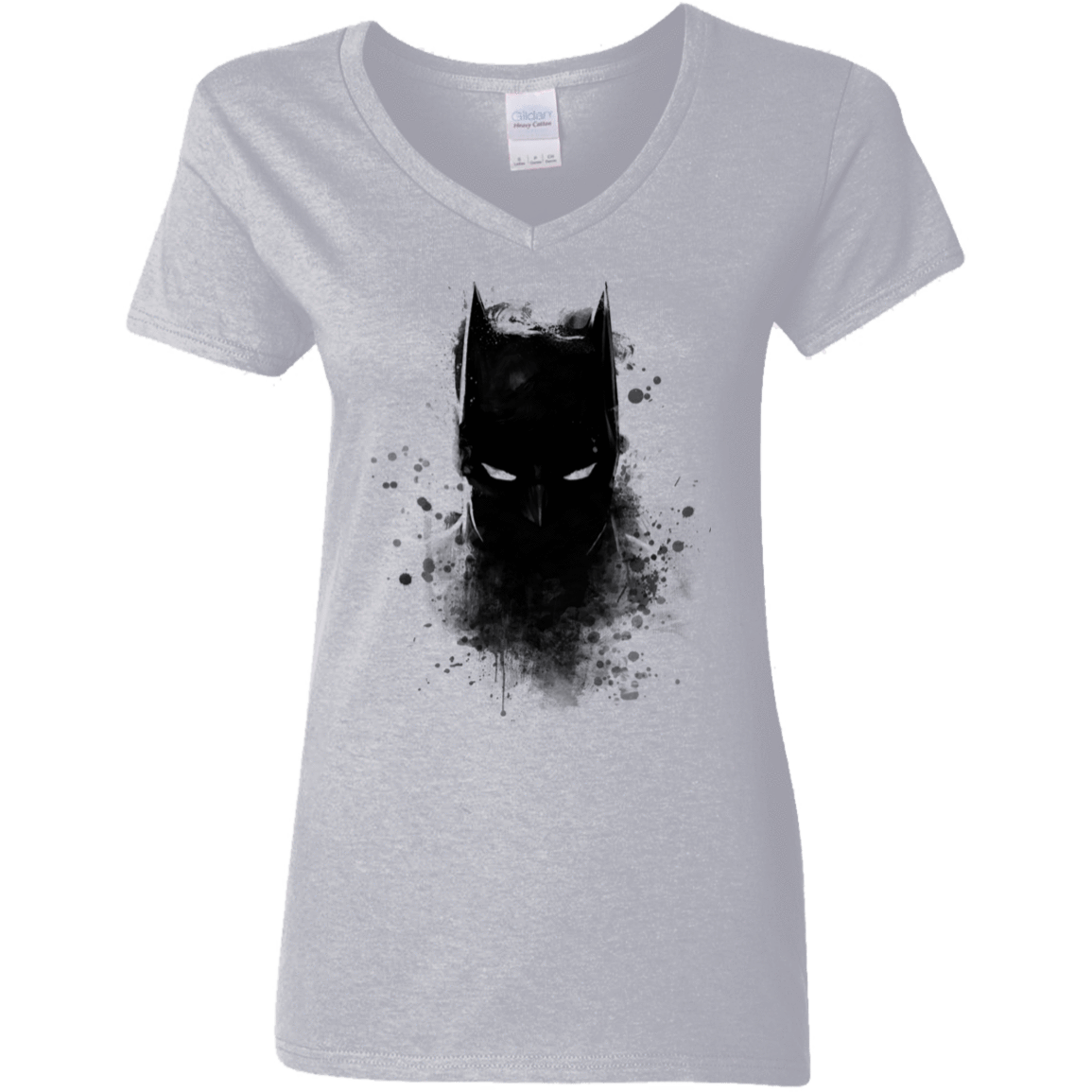 T-Shirts Sport Grey / S Ink Shadow Women's V-Neck T-Shirt