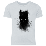 T-Shirts Heather White / YXS Ink Shadow Youth Triblend T-Shirt