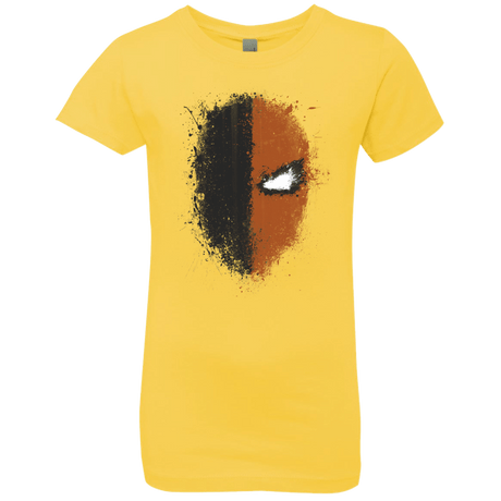 T-Shirts Vibrant Yellow / YXS Ink Stroke Girls Premium T-Shirt