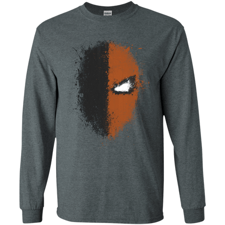 T-Shirts Dark Heather / S Ink Stroke Men's Long Sleeve T-Shirt