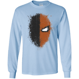 T-Shirts Light Blue / S Ink Stroke Men's Long Sleeve T-Shirt