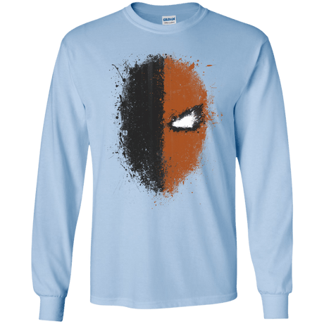 T-Shirts Light Blue / S Ink Stroke Men's Long Sleeve T-Shirt