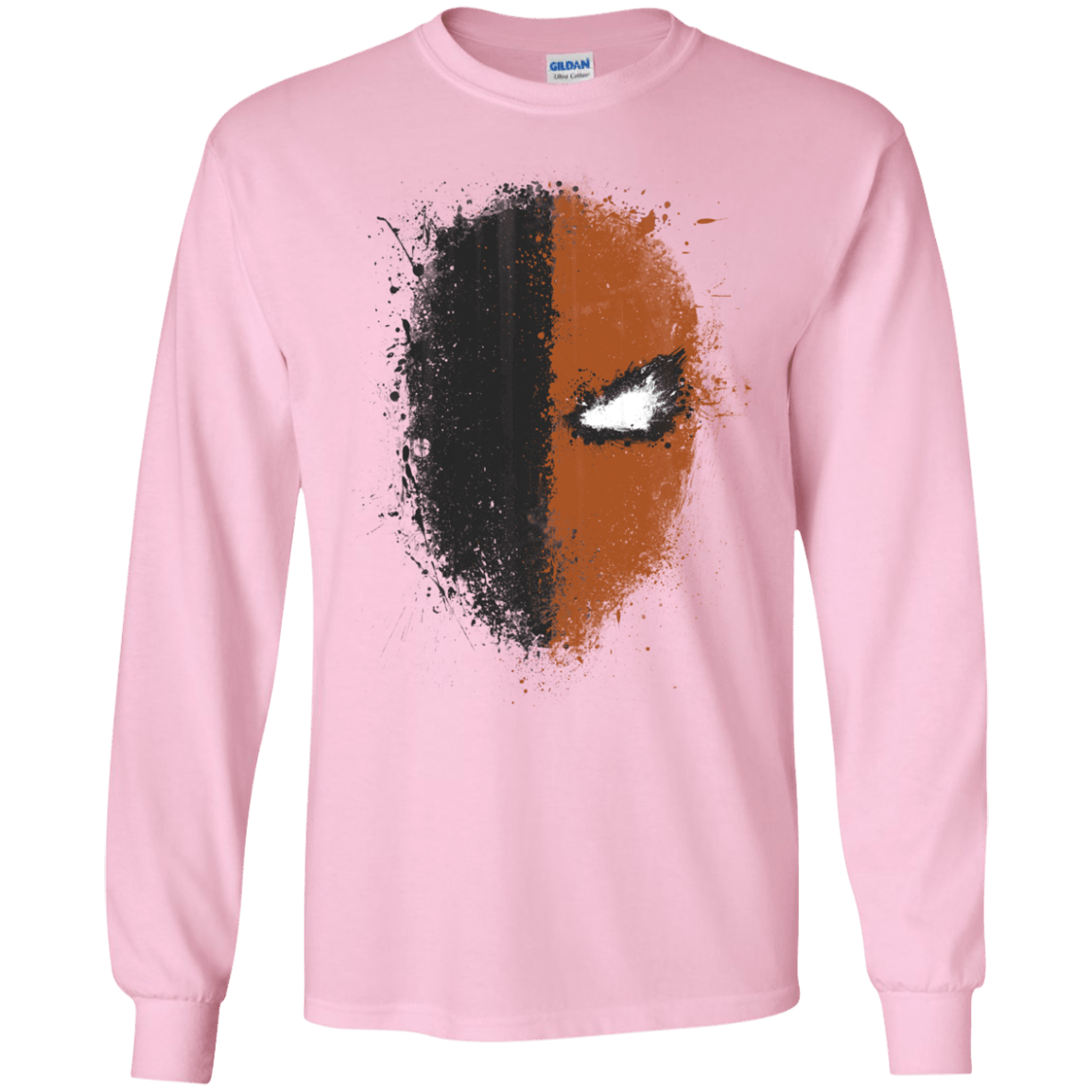 T-Shirts Light Pink / S Ink Stroke Men's Long Sleeve T-Shirt