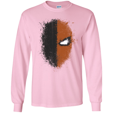 T-Shirts Light Pink / S Ink Stroke Men's Long Sleeve T-Shirt