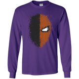 T-Shirts Purple / S Ink Stroke Men's Long Sleeve T-Shirt