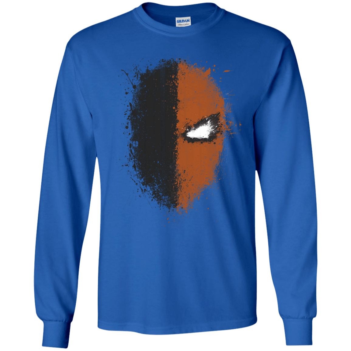 T-Shirts Royal / S Ink Stroke Men's Long Sleeve T-Shirt