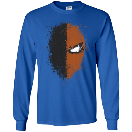 T-Shirts Royal / S Ink Stroke Men's Long Sleeve T-Shirt