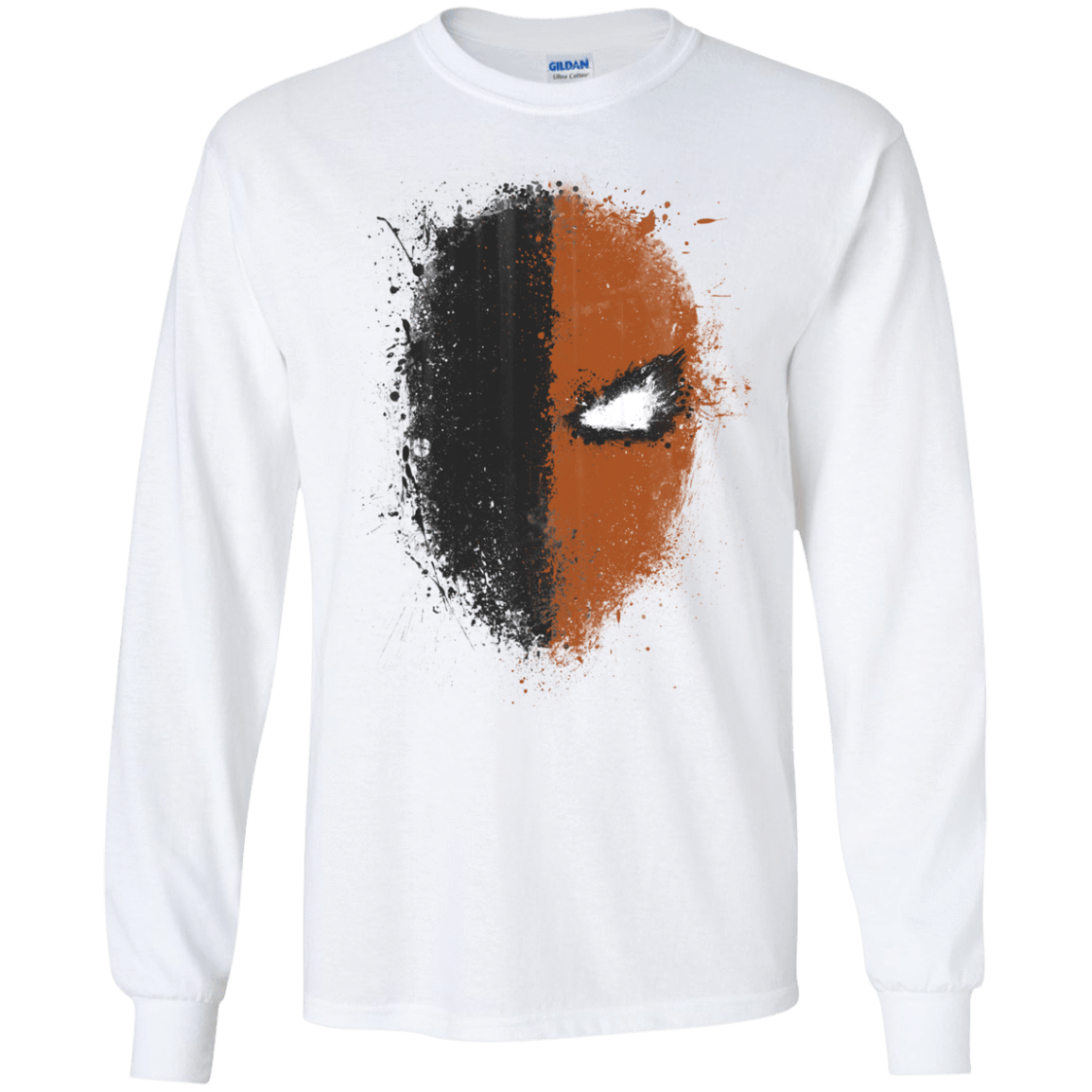 T-Shirts White / S Ink Stroke Men's Long Sleeve T-Shirt