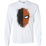 T-Shirts White / S Ink Stroke Men's Long Sleeve T-Shirt