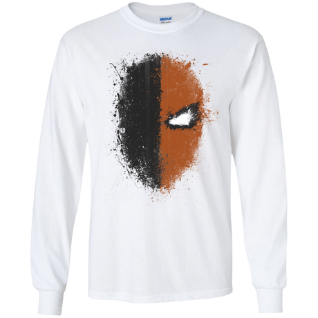 T-Shirts White / S Ink Stroke Men's Long Sleeve T-Shirt