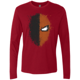 T-Shirts Cardinal / S Ink Stroke Men's Premium Long Sleeve