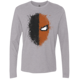 T-Shirts Heather Grey / S Ink Stroke Men's Premium Long Sleeve