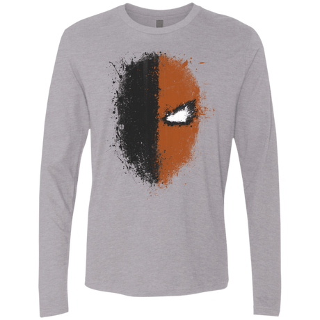 T-Shirts Heather Grey / S Ink Stroke Men's Premium Long Sleeve