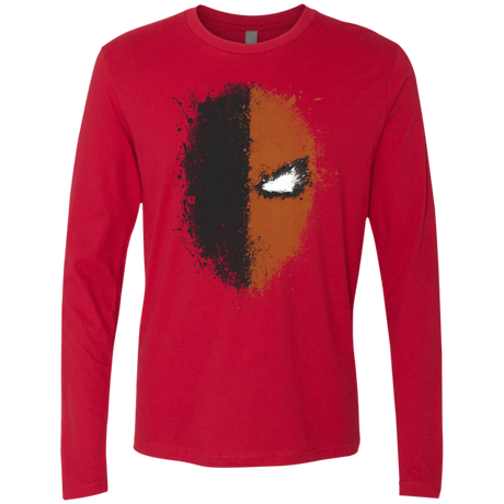T-Shirts Red / S Ink Stroke Men's Premium Long Sleeve