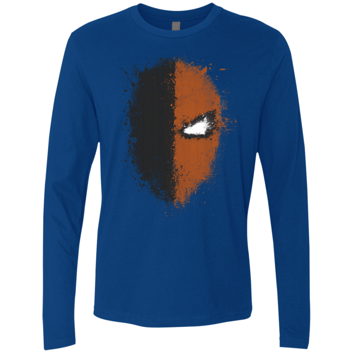 T-Shirts Royal / S Ink Stroke Men's Premium Long Sleeve