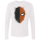 T-Shirts White / S Ink Stroke Men's Premium Long Sleeve