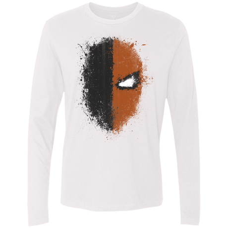 T-Shirts White / S Ink Stroke Men's Premium Long Sleeve