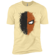 T-Shirts Banana Cream / X-Small Ink Stroke Men's Premium T-Shirt