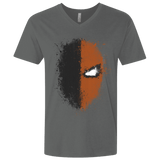 T-Shirts Heavy Metal / X-Small Ink Stroke Men's Premium V-Neck