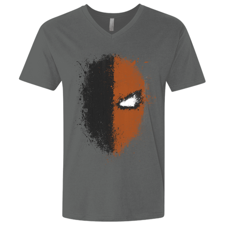 T-Shirts Heavy Metal / X-Small Ink Stroke Men's Premium V-Neck