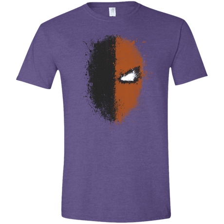 T-Shirts Heather Purple / S Ink Stroke Men's Semi-Fitted Softstyle