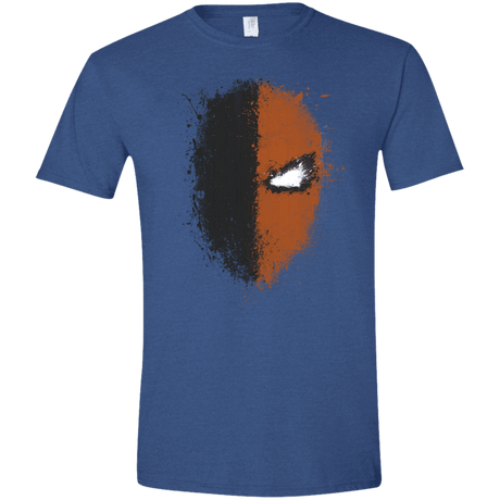 T-Shirts Heather Royal / X-Small Ink Stroke Men's Semi-Fitted Softstyle