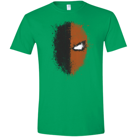 T-Shirts Irish Green / S Ink Stroke Men's Semi-Fitted Softstyle