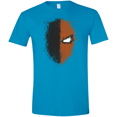 T-Shirts Sapphire / S Ink Stroke Men's Semi-Fitted Softstyle