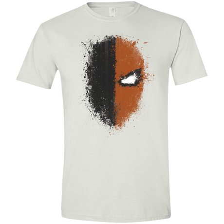 T-Shirts White / X-Small Ink Stroke Men's Semi-Fitted Softstyle